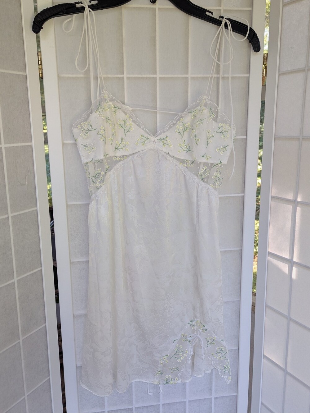 For Love And Lemons Baby's Breath Mini Slip Dress